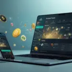 Meilleures méthodes de paiement casino en ligne – laptop et smartphone avec transactions sécurisées et cryptomonnaies