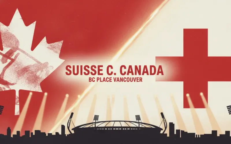 Canadien vs Suisse : Duel décisif pour le premier du Groupe B