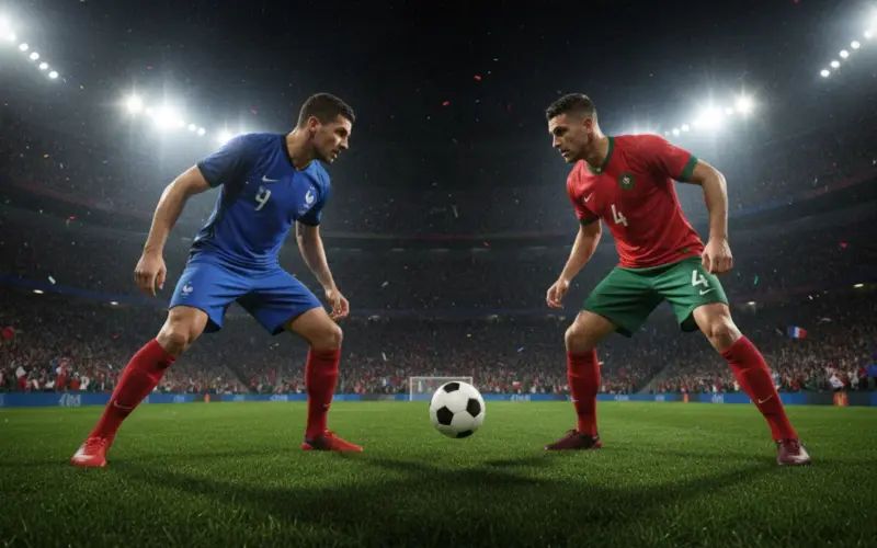 Quart de finale mondial : France et Maroc en duel pour la demi-finale