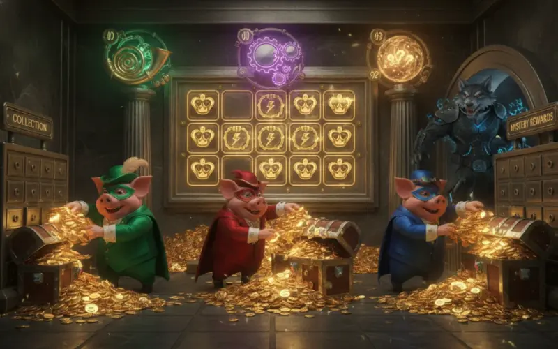 3 Piggies of Bank Brings Vault-Style Action on September 9